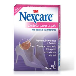 Fita Protetora Para Os Pés Nexcare 25 Mm X 3 M