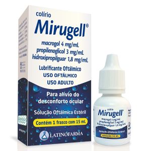 Mirugell Colírio 4mg/3mg/1,8mg 15ml Latinofarma