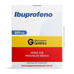 Ibuprofeno 600Mg Com 20 Comprimidos Genérico Prati Donaduzzi