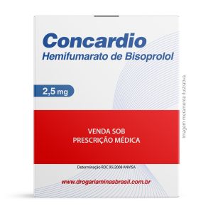 Concardio 2,5Mg Com 30 Comprimidos