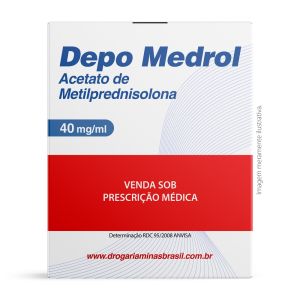 Depo Medrol 40mg Injetável 01 frasco-ampola de 2ml