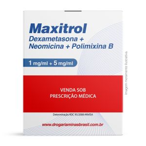 Maxitrol 0,1% + 0,35%  + 6000Ui Suspensão Oftálmica Estéril 5 Ml