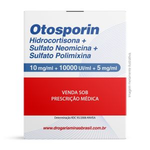 Otosporin 10Mg/Ml + 5Mg/Ml + 10.000Ui/Ml Suspensão Otológica 10Ml