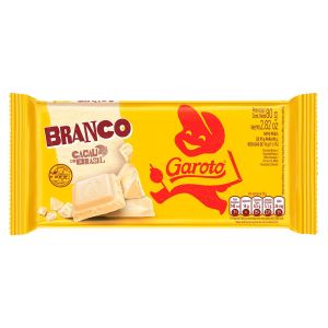 Chocolate em Barra Branco 80g Garoto