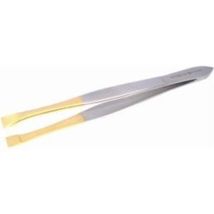 Pinça Marco Boni Ponta Dourada Ref-6124b