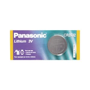 Bateria Panasonic Lithium 3V Ref: Cr2032