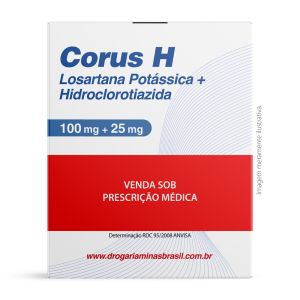 Corus H 100 + 25Mg Com 30 Comprimidos