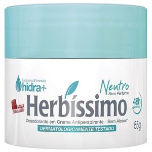 Desodorante Herbissimo Creme Sem Perfume (Neutro) 55G