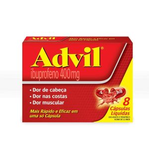 Advil Extra Alivio 400mg 8 Cápsulas