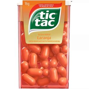 Pastilha Tic Tac Sabor Laranja