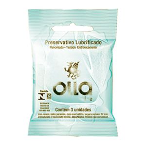Preservativo Olla Ice Com 03 Unidades