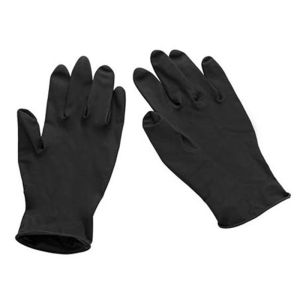 Luva Santa Clara Latex Black Grande Par Ref:1189