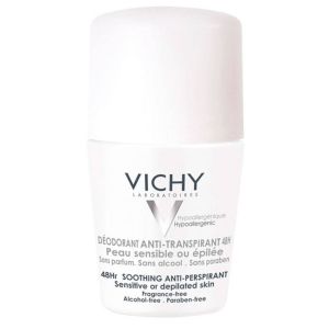 Desodorante Vichy 48 Horas Pele Sensível Rollon 50Ml