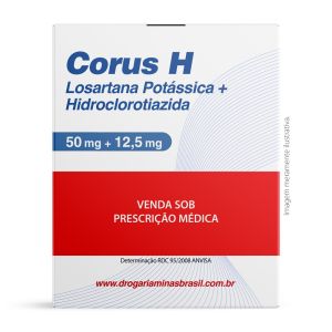 Corus H 50/12,5Mg Com 30 Comprimidos Revestidos