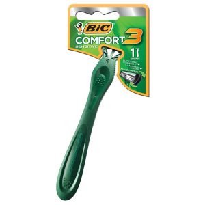 Aparelho De Barbear Bic Comfort 3 Pele Sensível Com 01 Unidade
