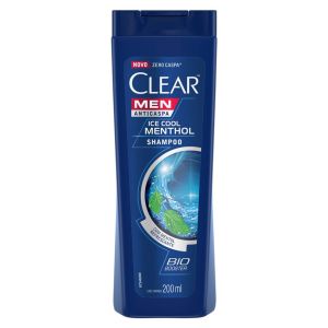 Shampoo Clear Anticaspa Ice Cool Menthol 200Ml
