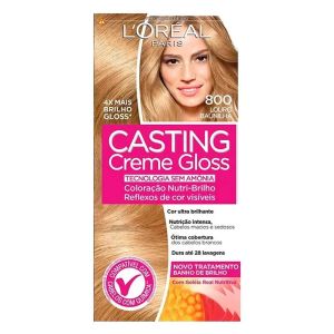 Tintura Casting Creme Gloss 800 Louro Baunilha L'Oréal Paris