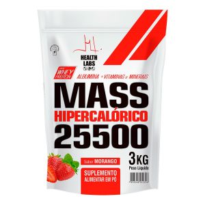 Mass 25500 Healt Labs Morango 3K