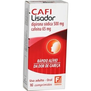 Cafilisador 500Mg + 65Mg Com 16 Comprimidos