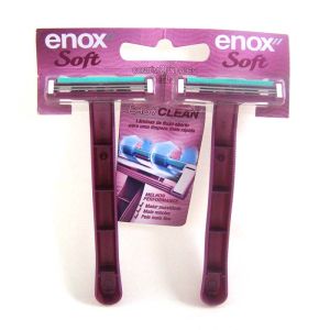 Aparelho De Barbear Enox Feminino Soft Com 2 Unidades