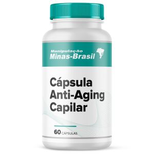 Cápsula Anti-Aging Capilar 60 Cápsulas