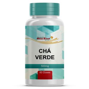 Chá Verde 500mg 60 Cápsulas