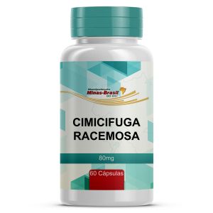 Cimicifuga Racemosa 80mg 60 Cápsulas