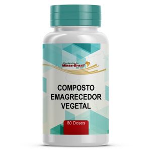 Composto Emagrecedor Vegetal 60 Cápsulas