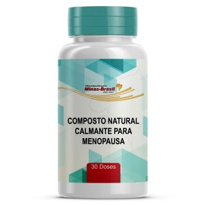 Composto Natural Calmante para Menopausa 30 Cápsulas
