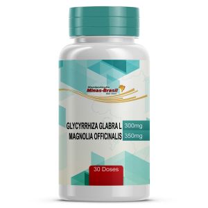 Glycyrrhiza Glabra L + Magnolia Officinalis 30 Cápsulas