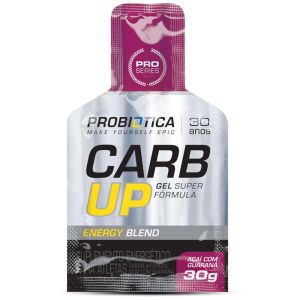 Carb-Up Gel Probiótica Sabor Açaí Com Guaraná  Sachê Com 1 unidade 30G