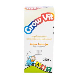 Grow Vit Sabor Laranja 240Ml