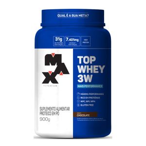 Top Whey 3W Max Titanium 900g Chocolate