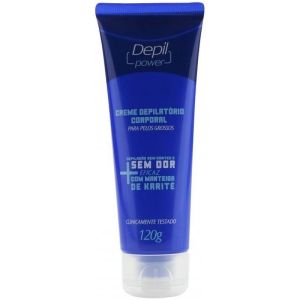 Creme Depilatório Corporal Depil Power Para Pelos Grossos 120 G