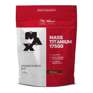 Mass Titanium 17500 Max Titanium Sabor Chocolate 1,4 KG