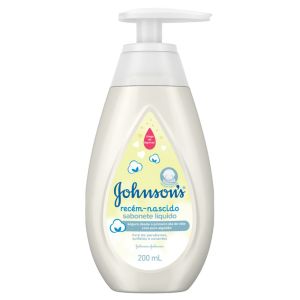 Sabonete Líquido Johnson's Baby Recém Nascido 200 ML
