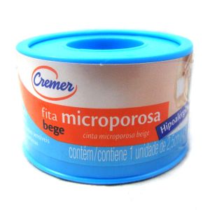 Fita Microporosa Cremer Bege 2,5cm X 4,5m