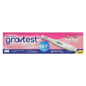 Teste de Gravidez Gravtest Click 99,5% de Precisão