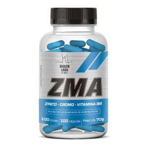 ZMA Cromo Health Labs Com 100 Cápsulas