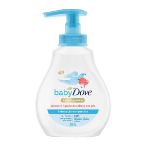 Sabonete Líquido Hipoalergênico 200ml Baby Dove