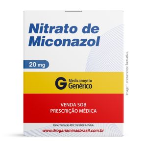 Nitrato de Miconazol 20mg Creme Vaginal 80g + 14 Aplicadores Genérico Pratti Donaduzzi
