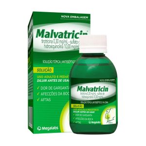 Enxaguatório Bucal Malvatricin 100ml