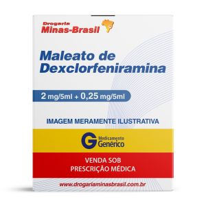 Maleato de Dexclorfeniramina 2mg/5ml + Betametasona 0,25mg/5ml Xarope 120ml Genérico Cimed