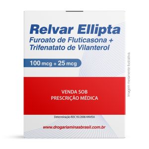Relvar Ellipta 100/25 mcg 30 Doses Pó Para Inalação