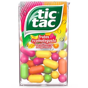 Pastilhas Tic Tac Sabor Frutas 16G