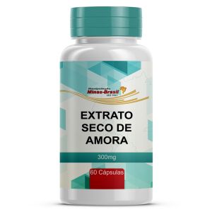 Extrato Seco de Amora 300mg 60 Cápsulas