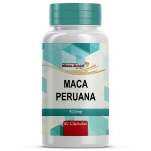 Maca Peruana 500mg 60 Cápsulas