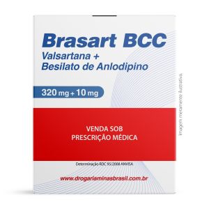 Brasart BCC 320 mg + 10 mg com 30 Comprimidos revestidos - EMS SIGMA PHARMA