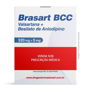 Brasart BCC 320 / 5 mg com 30 comprimidos Revestidos - EMS Sigma Pharma