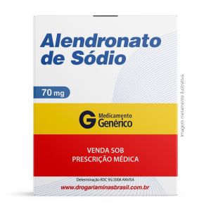 Alendronato de Sódio 70mg com 4 comprimidos Genérico EMS